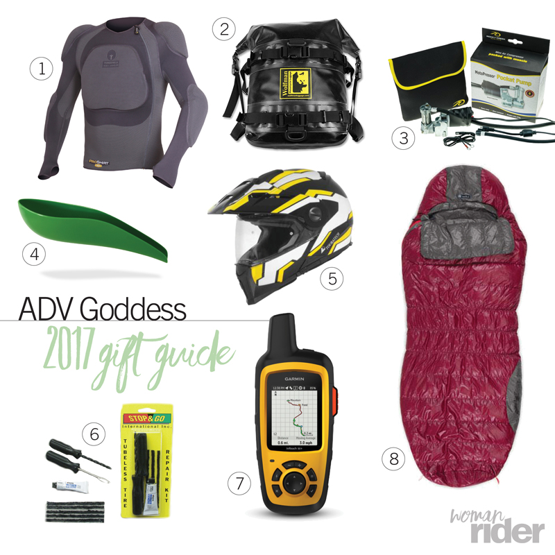 women motorcycle rider gift guide