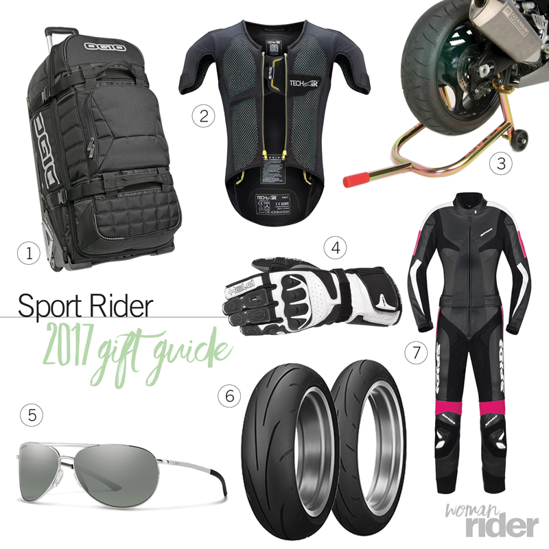 women motorcycle rider gift guide