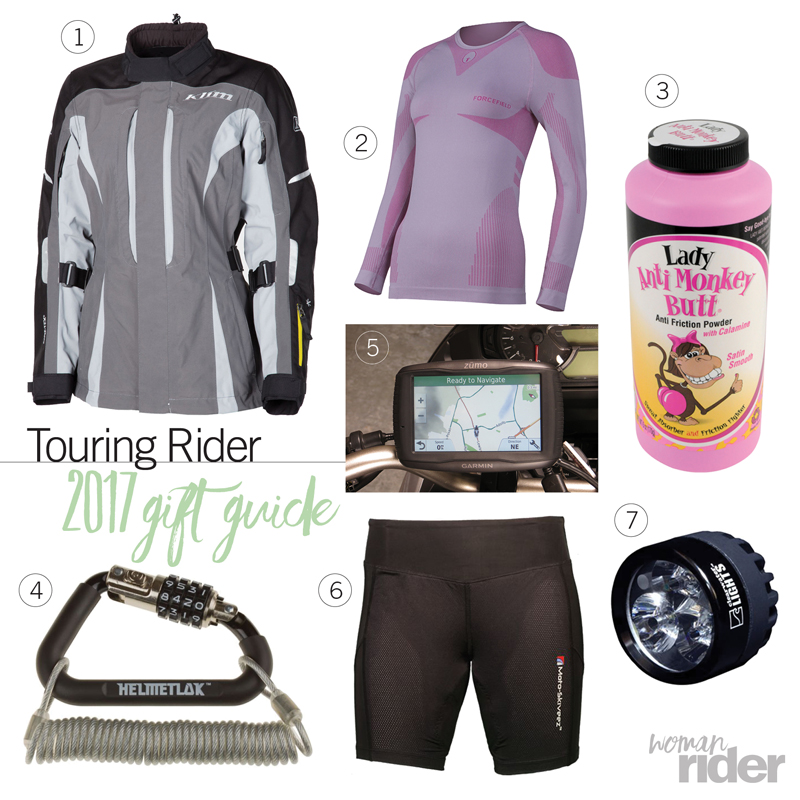 women motorcycle rider gift guide