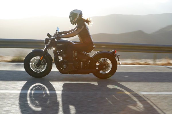 triumph bobber black suspension upgrade