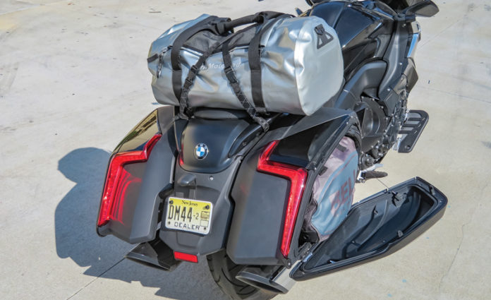 packing for a motorcycle road trip