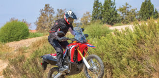 2017 Honda CRF250L Rally. Photo by Kevin Wing.