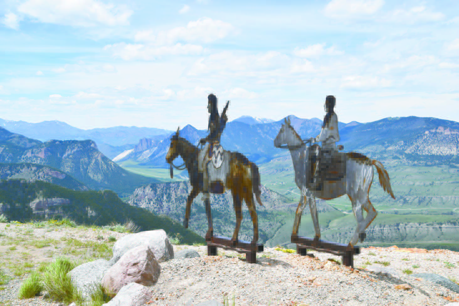 Along the Chief Joseph Highway