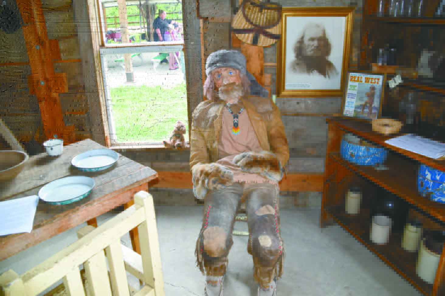 The Jim Baker Cabin at the Little Snake River Museum