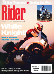 1985-1992 BMW K100RS | Retro Review | Rider Magazine