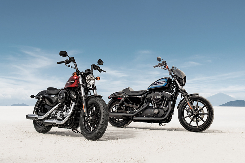 2018 Harley-Davidson Forty-Eight Special and Iron 1200 Sportsters