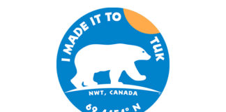 I Made it to Tuk sticker
