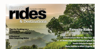 Favorite Rides and Destinations #5 Spring 2018 cover