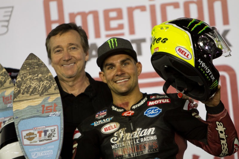 Jared Mees wins 2018 season opener at Daytaon TT