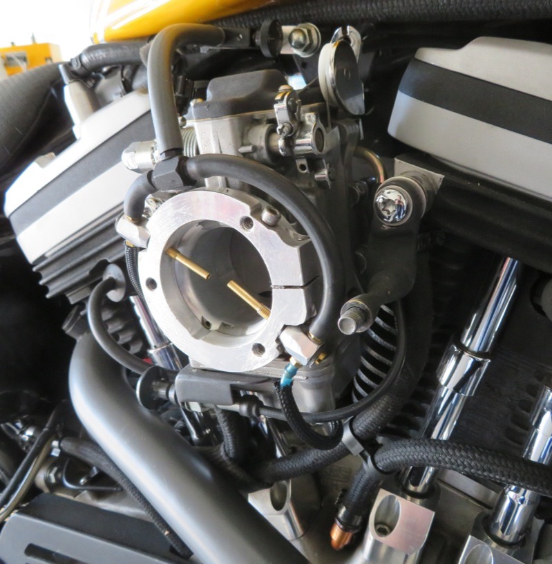 …as opposed to this adaptor type installation on another 45… completed and in action!