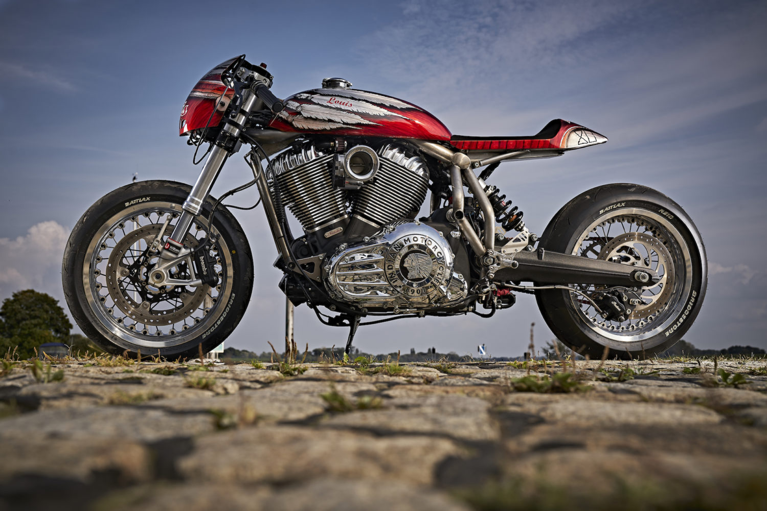 Engina—the Indian Motorcycle café racer | Rider Magazine
