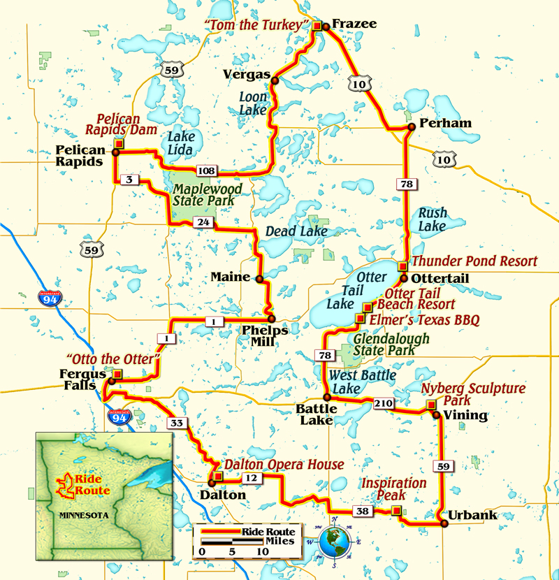 Minnesota Otter Trail Scenic Byway
