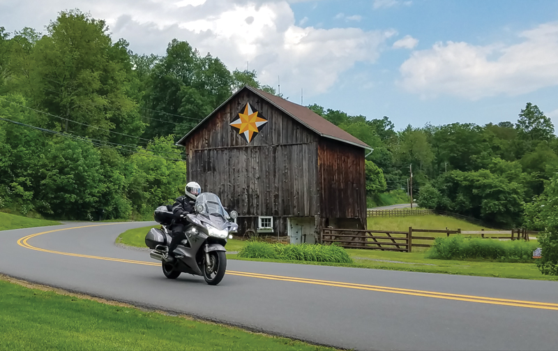 Central Pennsylvania motorcycle ride
