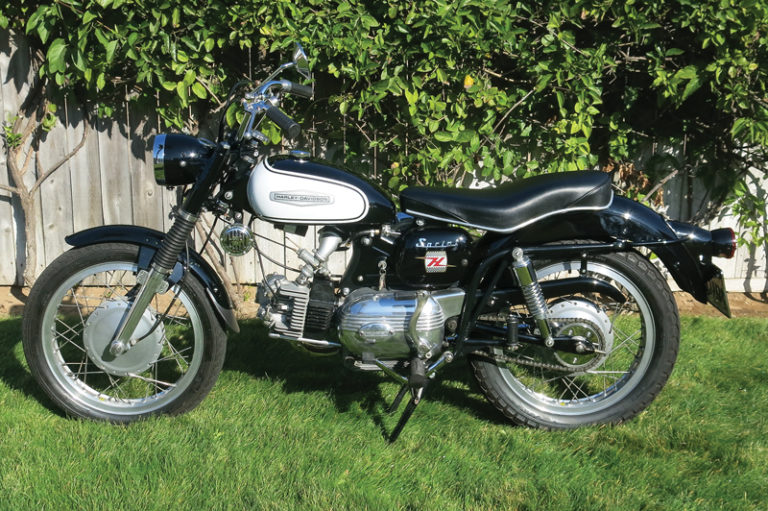 Retrospective 19611968 HarleyDavidson 250 Sprint Rider Magazine