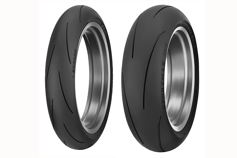 Dunlop Sportmax Q4 front and rear tires