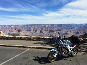 2018 Honda Africa Twin Adventure Sports North Rim Grand Canyon