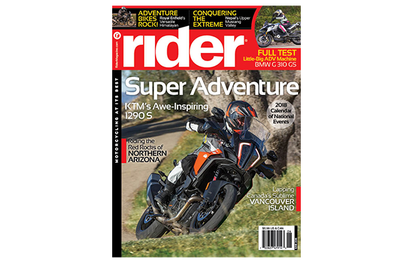 Rider June 2018 Cover