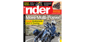 Rider magazine March 2018 cover