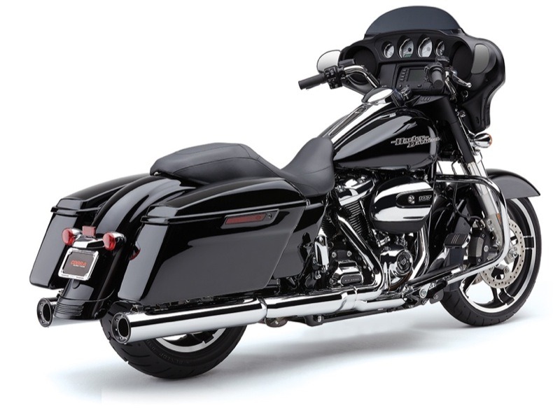 Cobra produces a wide range of slip-on mufflers, header pipes and complete exhaust systems including products for the new Milwaukee Eight