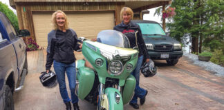 Elizabeth and I would never have imagined a two-up motorcycle trip was in our shared future before the Roadmaster arrived.