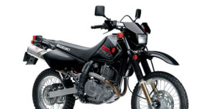 2019 Suzuki DR650S in Solid Black.