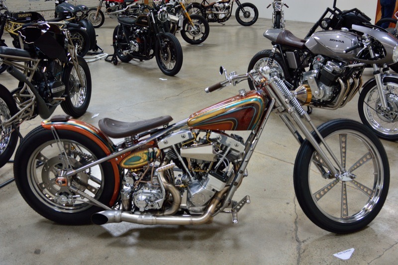 Tim Dixon's beautiful shovelhead was one of the finest example of a hand-built bike; even the wheels were machined by Tim