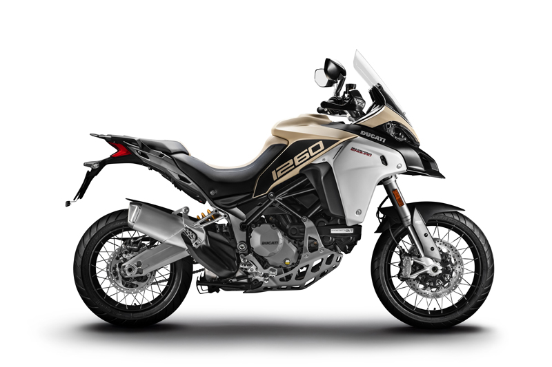 2019 Ducati Multistrada 1260 Enduro in Sand.