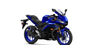 2019 Yamaha YZF-R3 in Team Yamaha Blue.