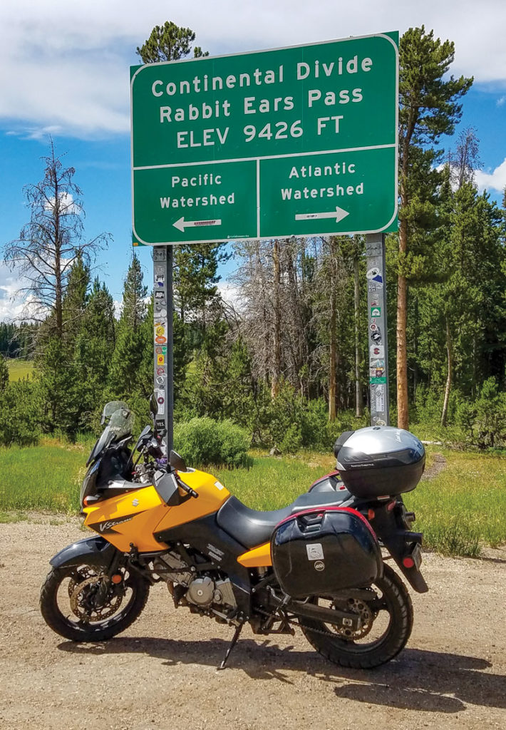 Colorado motorcycle ride