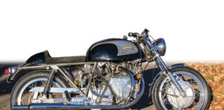 1948 Vincent Rapide with 1970 Egli Frame.