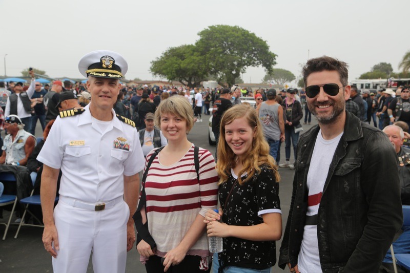 The smiles on the faces of Holly Katke, her daughter Leah, along with White Heart Founder, Ryan Sawtelle, and NBVC Chief Staff Officer Doug King speak volumes