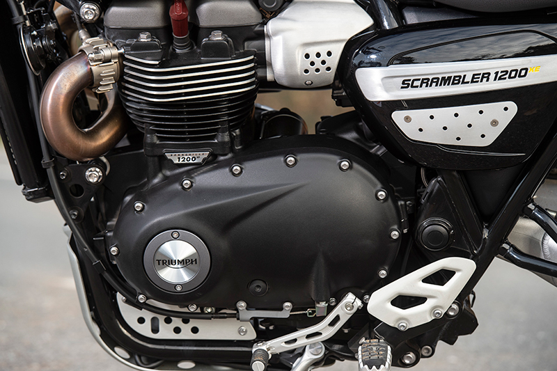 2019 Triumph Scrambler 1200 XE engine