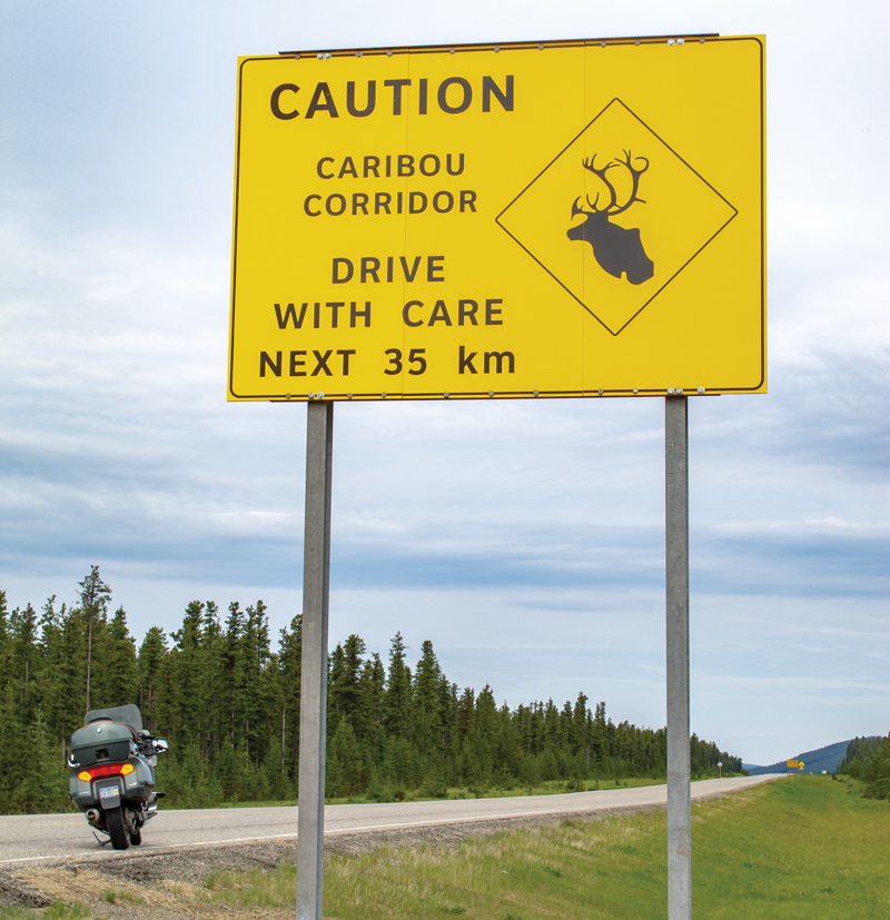 motorcycle ride to Yellowknife