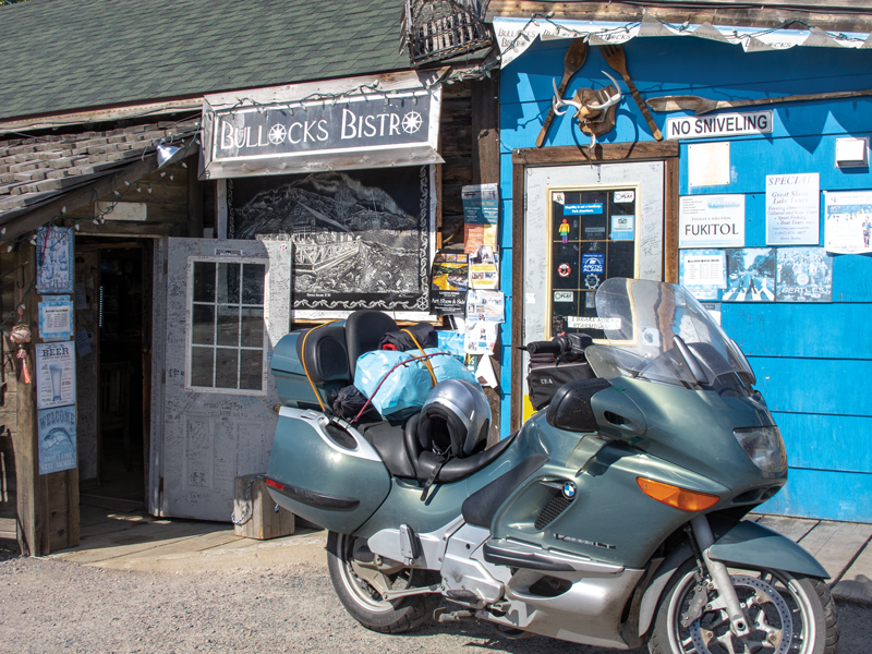 motorcycle ride to Yellowknife