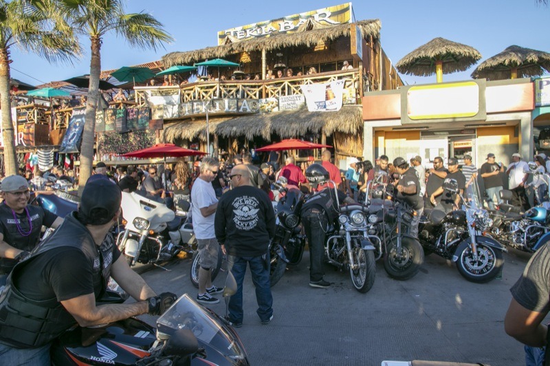 A very crowded Old Port