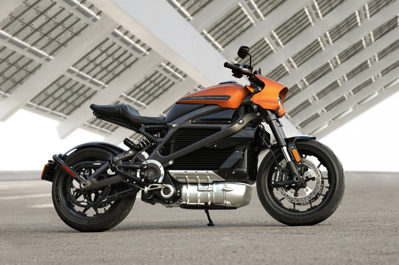 2020 Harley-Davidson LiveWire electric motorcycle. Image courtesy Harley-Davidson.