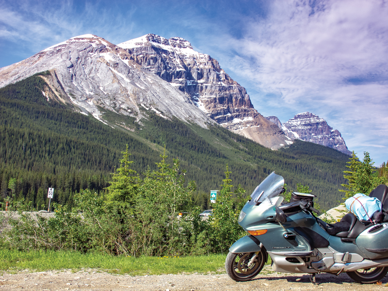 motorcycle ride to Yellowknife