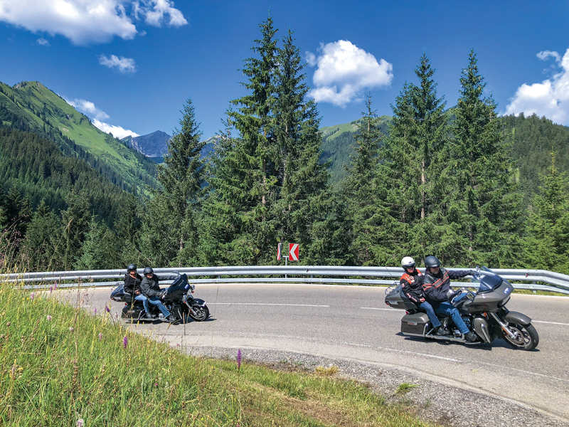 Edelweiss Best of Europe motorcycle tour