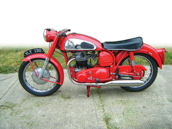 norton 500 dominator 1955