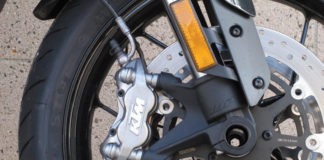 Radial front brake system.