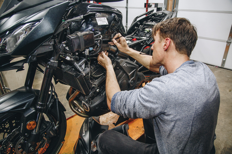 installing heated grips