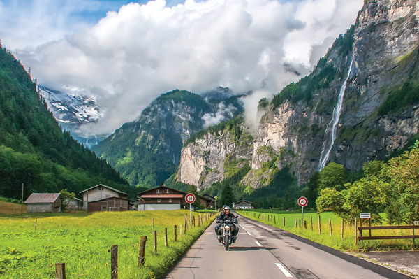 Beach's Motorcycle Adventures offers several tours in the European Alps.