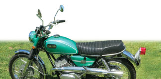 1969 Yamaha DS6-C Street Scrambler. Owner: Ed Heckman, Paso Robles, California.