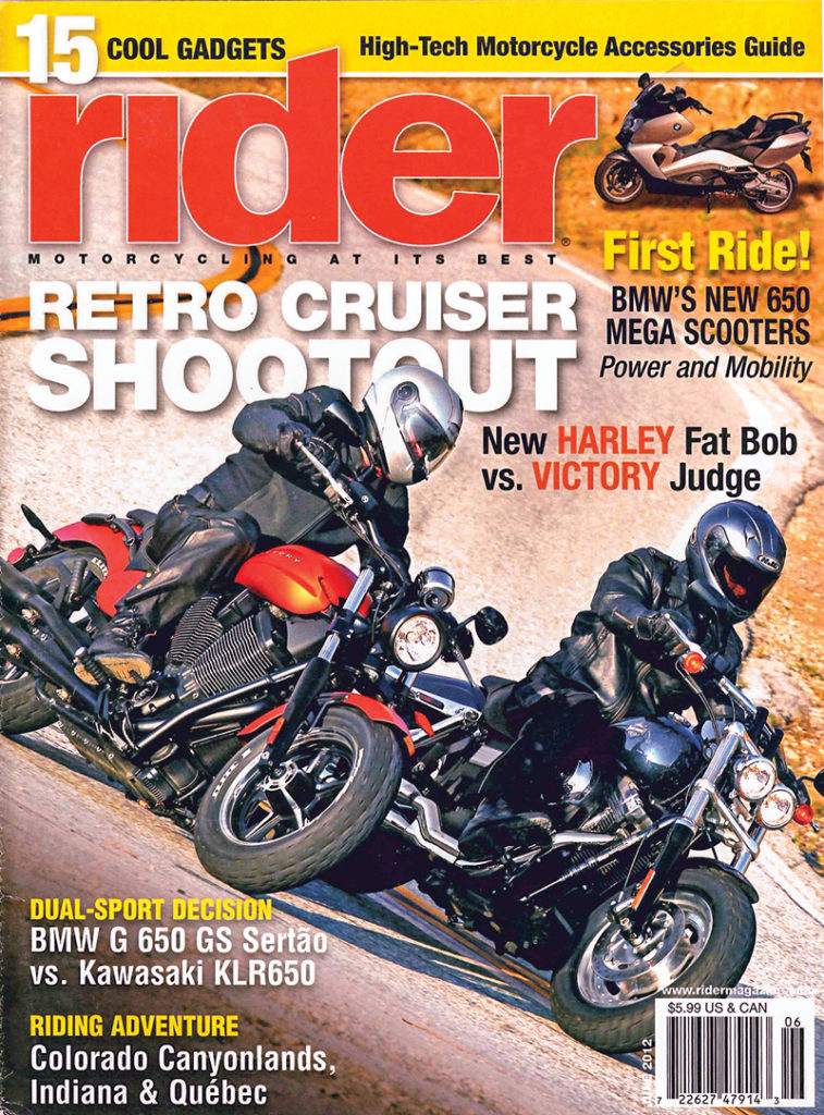 Rider magazine June 2012 cover