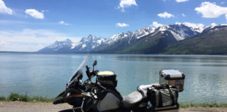 An iconic image of the Grand Tetons.