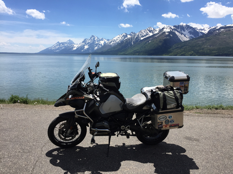 An iconic image of the Grand Tetons.