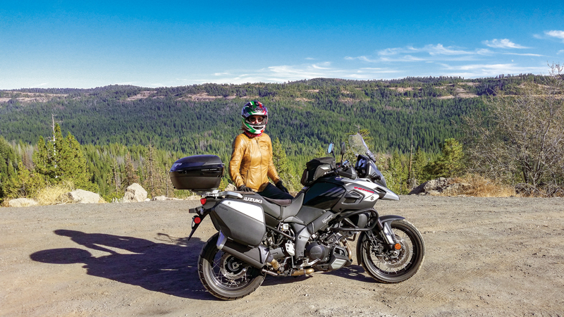 motorcycle ride Sierra Nevada gold country