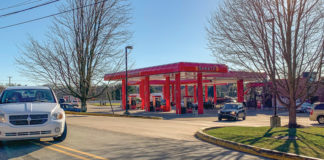 gas station