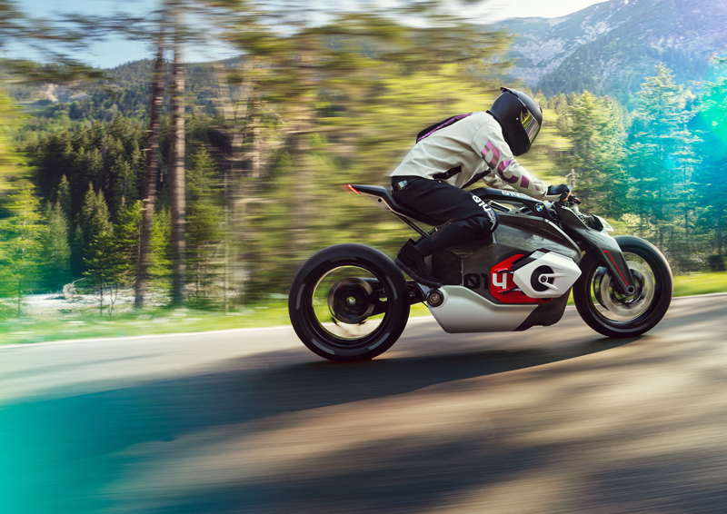 BMW's Vision DC Roadster electric motorcycle