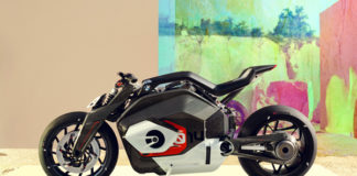 BMW's Vision DC Roadster electric motorcycle concept